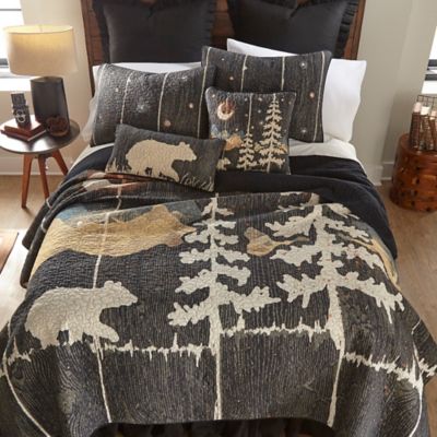 Image showing  Moonlit Bear Decorative Pillow