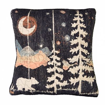 Image showing  Moonlit Bear Decorative Pillow