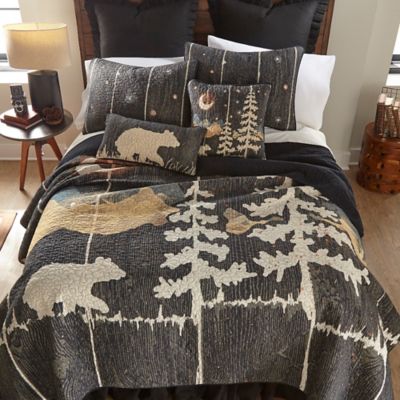 Donna Sharp Moonlit Bear Quilt, Queen