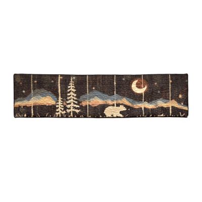 Donna Sharp Moonlit Bear Valance Curtains Runner At Tractor Supply Co