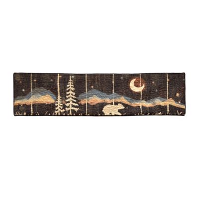 Donna Sharp Moonlit Bear Valance Curtains Runner At Tractor Supply Co