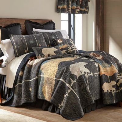 Image showing  Cotton Moonlit Bear Quilted Throw Blanket, 50 in. x 60 in.