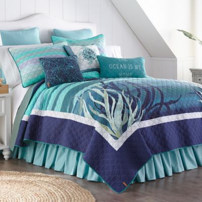 Image showing  Summer Surf Quilt, King