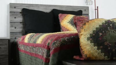 Image showing  Spice Postage Stamp Quilt, Queen