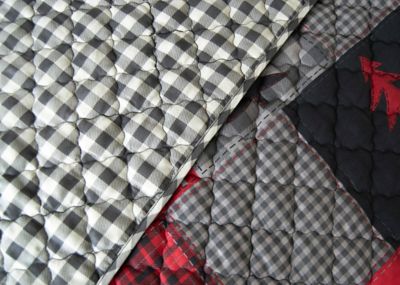 Image showing  Red Forest Quilt Set, Queen