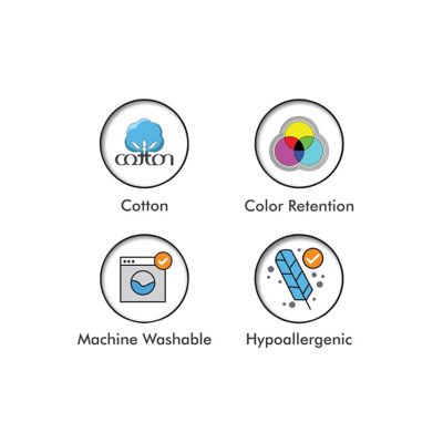 Image showing  Polyester Red Forest Quilted Throw Blanket, 50 in. x 60 in.