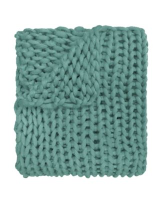 Donna Sharp Chunky Cable Knit Throw Blanket, 40 in. x 50 in.