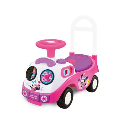 Kiddieland Disney Minnie Mouse My First Indoor Ride-On Toy