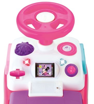 Image showing  Disney Minnie Mouse My First Indoor Ride-On Toy