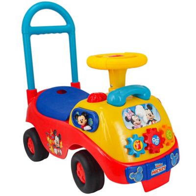 Kiddieland Disney Mickey Mouse Activity Gears Indoor Ride-On Toy