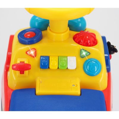 Image showing  Disney Mickey Mouse Activity Gears Indoor Ride-On Toy