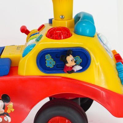 Image showing  Disney Mickey Mouse Activity Gears Indoor Ride-On Toy