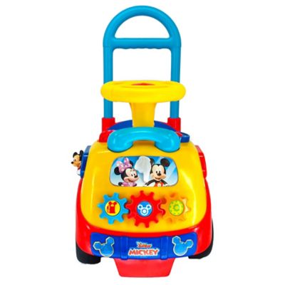 Image showing  Disney Mickey Mouse Activity Gears Indoor Ride-On Toy