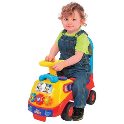 Image showing  Disney Mickey Mouse Activity Gears Indoor Ride-On Toy