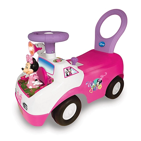 Kiddieland Disney Minnie Mouse Dancing Light and Sound Activity Indoor Ride-On Toy