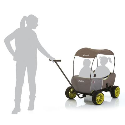 Image showing  EcoMobile Hand-Pull Foldable Wagon, Forest