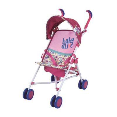 blue baby stroller toy