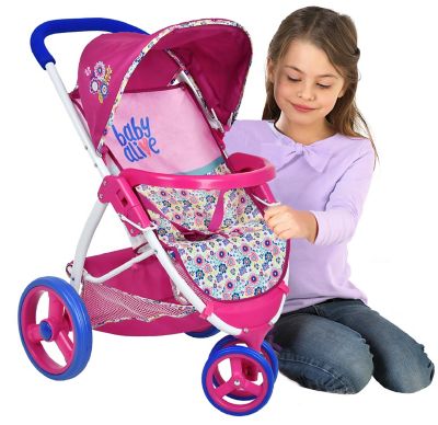 baby alive doll stroller