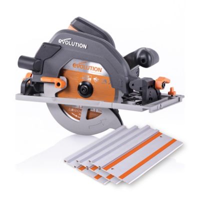 Evolution 15A Corded 7-1/4 in. Circular Track Saw Kit