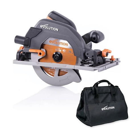 Evolution 15A Corded 7-1/4 in. Circular Track Saw