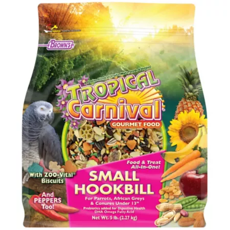 Tropical Carnival Gourmet Hooked Small Bird Food 5 lb. Pet Bird Seed