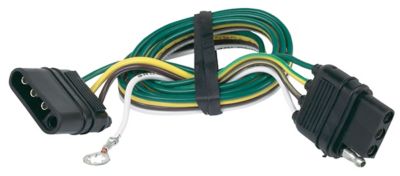 Image showing  32 in. 18-Gauge 4-Wire Flat Extension with Ground