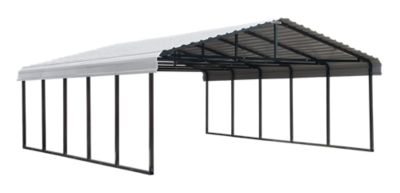 Arrow Carport, 20 ft. X 24 ft. X 7 ft., Eggshell