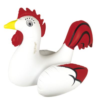 inflatable chicken pool toy