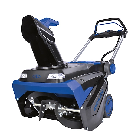 Snow Joe 21 in. Push with Auger Assist Cordless 100V iONPRO Single Stage Snow Blower, Tool Only