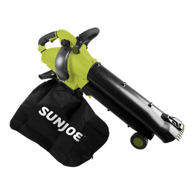 Sun Joe 180 MPH/530 CFM 3-in-1 12A Variable Speed Electric Leaf Blower