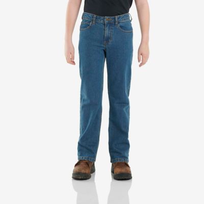 Image showing  Boys' Stretch Fit Mid-Rise Denim 5-Pocket Jeans