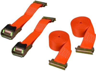 Image showing  2 in. x 12 ft. Cambuckle Ratchet Tie Down Strap for E-Track and X-Track, 2,000 lb. Capacity