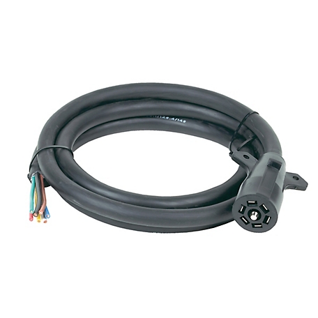 Hopkins Towing Solutions 7-RV Blade Molded Trailer Cable, 6 ft.