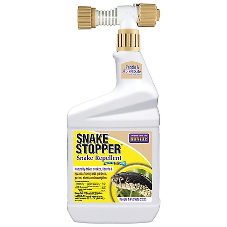 Snake Stopper Snake Repellent, 32 oz Ready-to-Spray, Deter Snakes from Yard & Garden, People & Pet Safe
