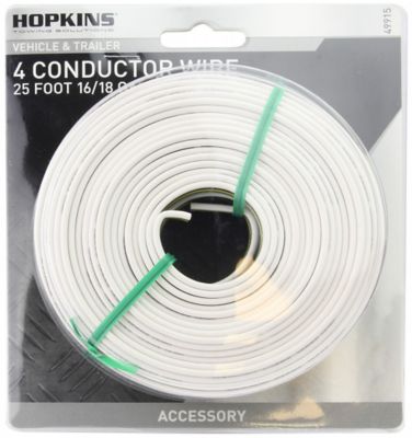 100 Feet Hopkins 49955 16/18 Gauge Bonded Wire Spool