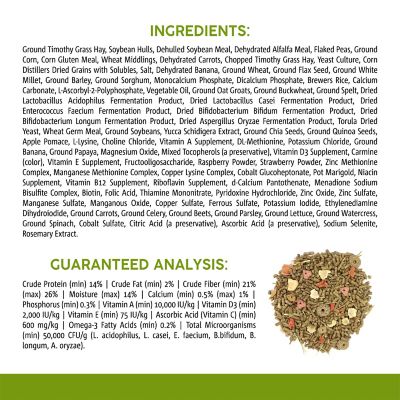 Image showing  Vita Prima Complete Nutrition Pelleted Guinea Pig Food, 8 lb. Bag