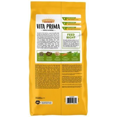 Image showing  Vita Prima Complete Nutrition Pelleted Guinea Pig Food, 8 lb. Bag