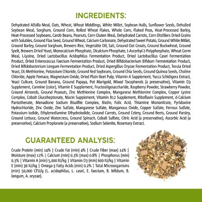 Image showing  Vita Prima Complete Nutrition Pelleted Hamster & Gerbil Food, 2 lb. Bag