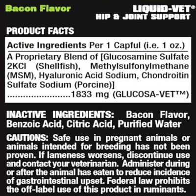 Image showing  K9 Bacon Flavor Hip and Joint Supplement for Dogs, 8 oz., 2 ct.