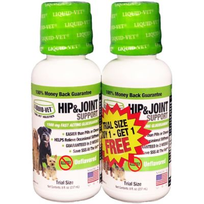 Liquid-Vet K9 Unflavored Hip and Joint Supplement for Dogs, 8 oz., 2 ct.