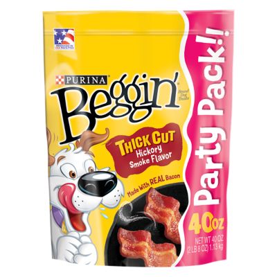 Purina Beggin' Strips Hickory Flavored Dog Treats, 40 oz.