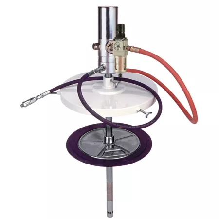 Liquidynamics 120 lb Stationary grease system with connecting pipe Fuel Transfer Tank Accessories