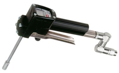 Liquidynamics Battery Operated LG-100-ZR Grease Meter with Z-Swivel and Rigid Spout