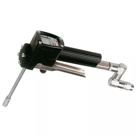 LG-100-ZR Liquidynamics Battery Operated Grease Meter with Z-Swivel and Rigid Spout Fuel Transfer Pumps