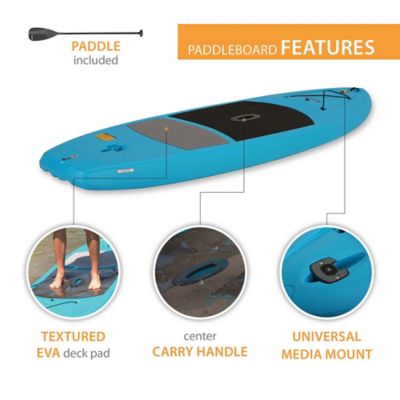 Image showing  11 ft. Amped Stand-Up Paddle Board, Glacier Blue