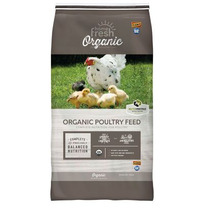 Blue Seal Home Fresh Organic Layer Pellet Poultry Feed, 40 lb.