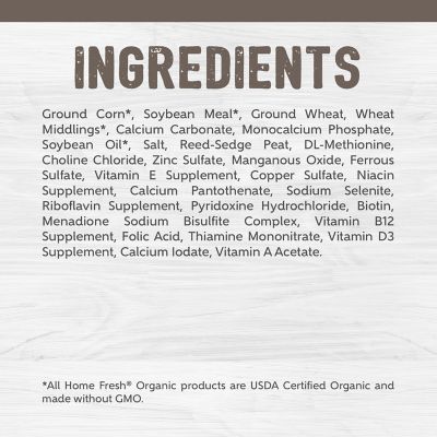 Image showing 9 th Kent Blue Seal Home Fresh Organic Starter Crumbles, 40 lb.