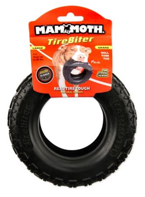 Image showing  6 in. Tire Biter II Tire Dog Chew Toy, Large