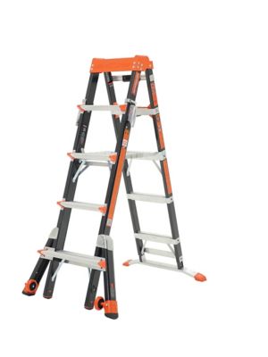 Little Giant Select Step 5-8 Type IAA Fiber Glass Stepladder, 15130-001