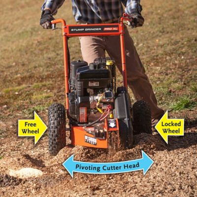 Image showing  15 in. Gas-Powered Premier Stump Grinder, 11.1 ft.-lb. Torque, 50-State